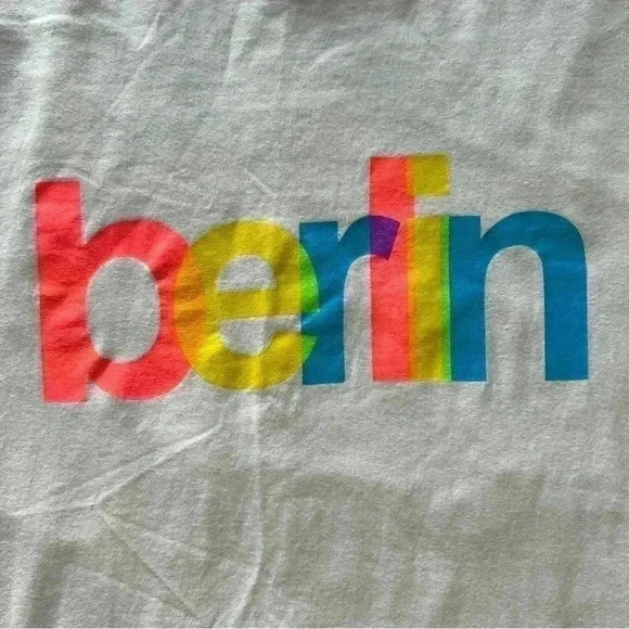 Vintage Berlin graphic cotton tee - Picture 3 of 5